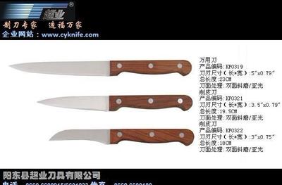 廚房刀具選購指南 水果刀、削皮刀與切片刀的全方位解讀